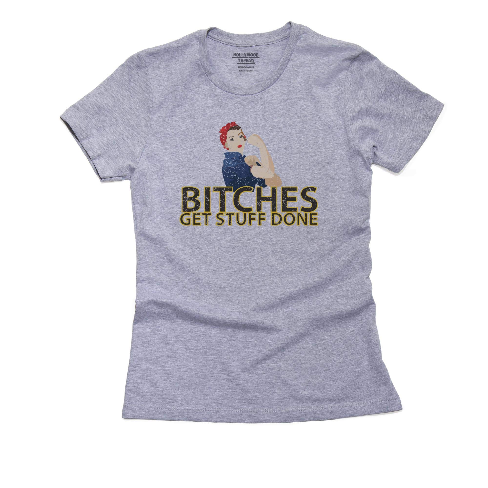 Empowering Women's Cotton T-Shirt - Funny Feminist Slogan Tee for Everyday Wear | Office, Gym, Casual Outfits & Women's Rights Events