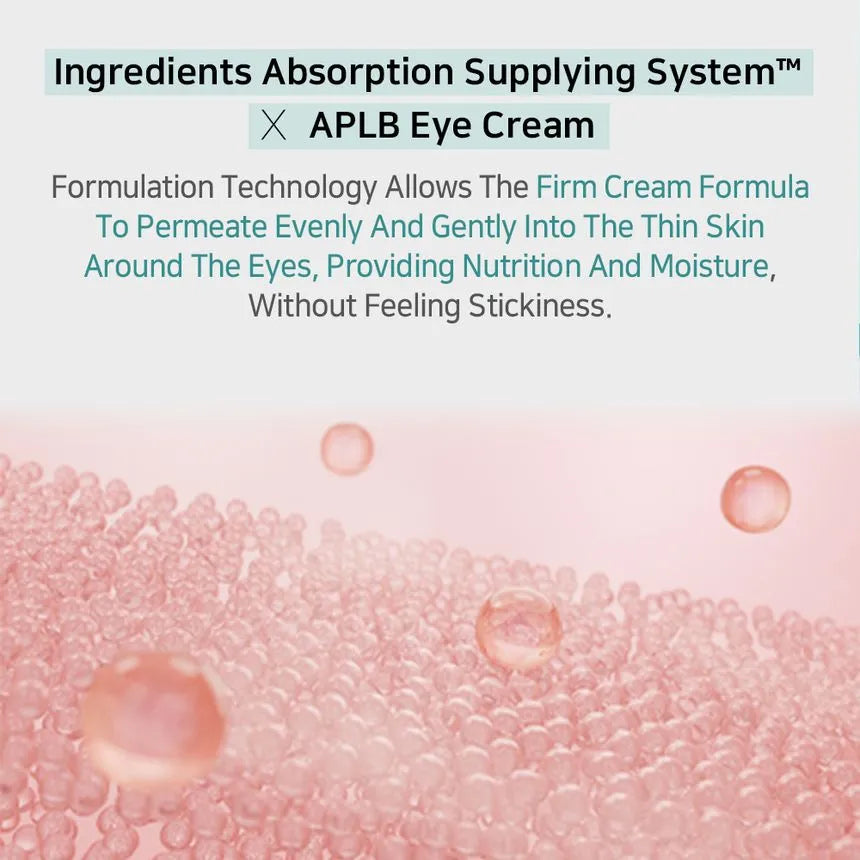 APLB Glutathione & Niacinamide Brightening Eye Cream 20ml - Dark Circle Treatment for Puffiness & Wrinkles | Day & Night Use for Radiant Under Eyes