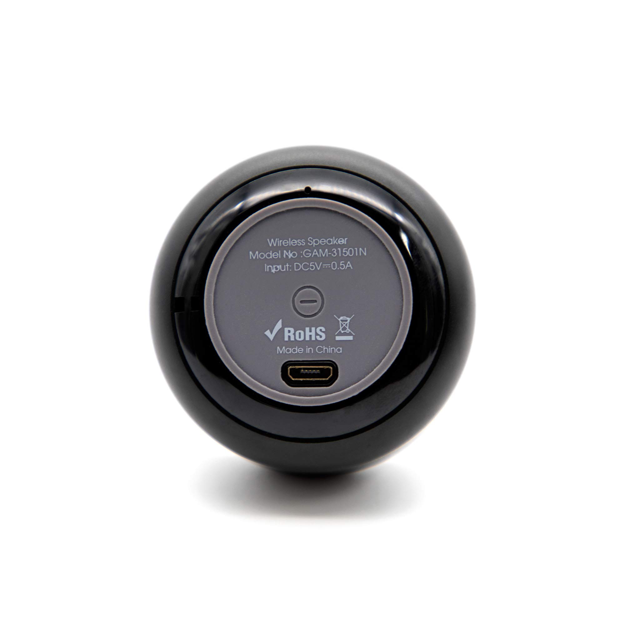 GETTTECH Mini Portable Bluetooth Speaker with Wireless 5.0 Technology, Hands-Free Calling, Compact Design (Black) - Perfect for Travel, Outdoor Adventures & Home Use