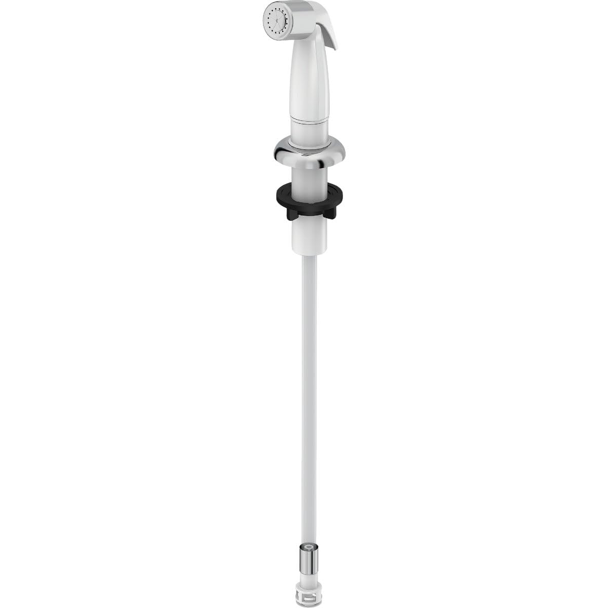 Home Impressions White Sprayer & Hose - High Pressure Garden Sprayer with Adjustable Nozzle for Lawn, Plants, and Car Washing | Perfect for Outdoor Cleaning and Watering