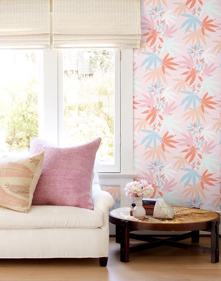 Nathan Turner 'Girls Best Friend' Pink Wallpaper - Perfect for Girls' Bedrooms, Playrooms & Nursery Decor