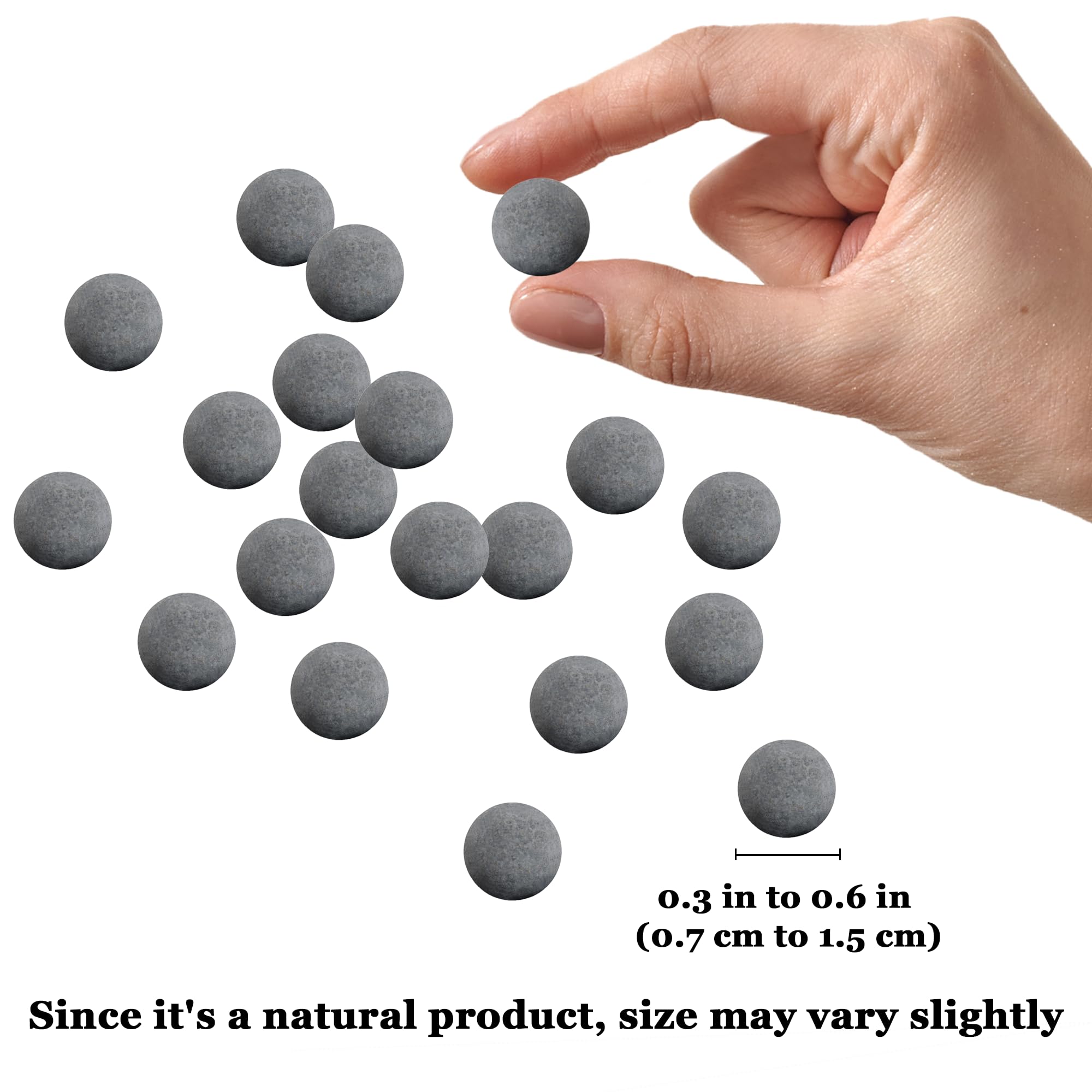 SunGrow Calcium-Rich Energy Balls for Aquariums - Betta Fish Breeding Support, Tank Cleaning Aid & Fish Activity Booster | Enhance Water Quality & Promote Healthy Fish Breeding in Freshwater Tanks