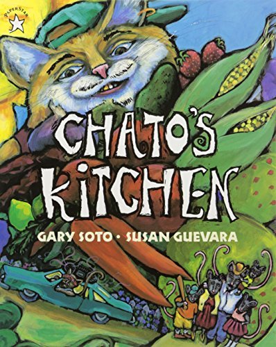 Chato's Kitchen by Gary Soto - Bilingual Children's Book, Latino Culture & Friendship Story - Perfect for Classroom Reading & Multicultural Education