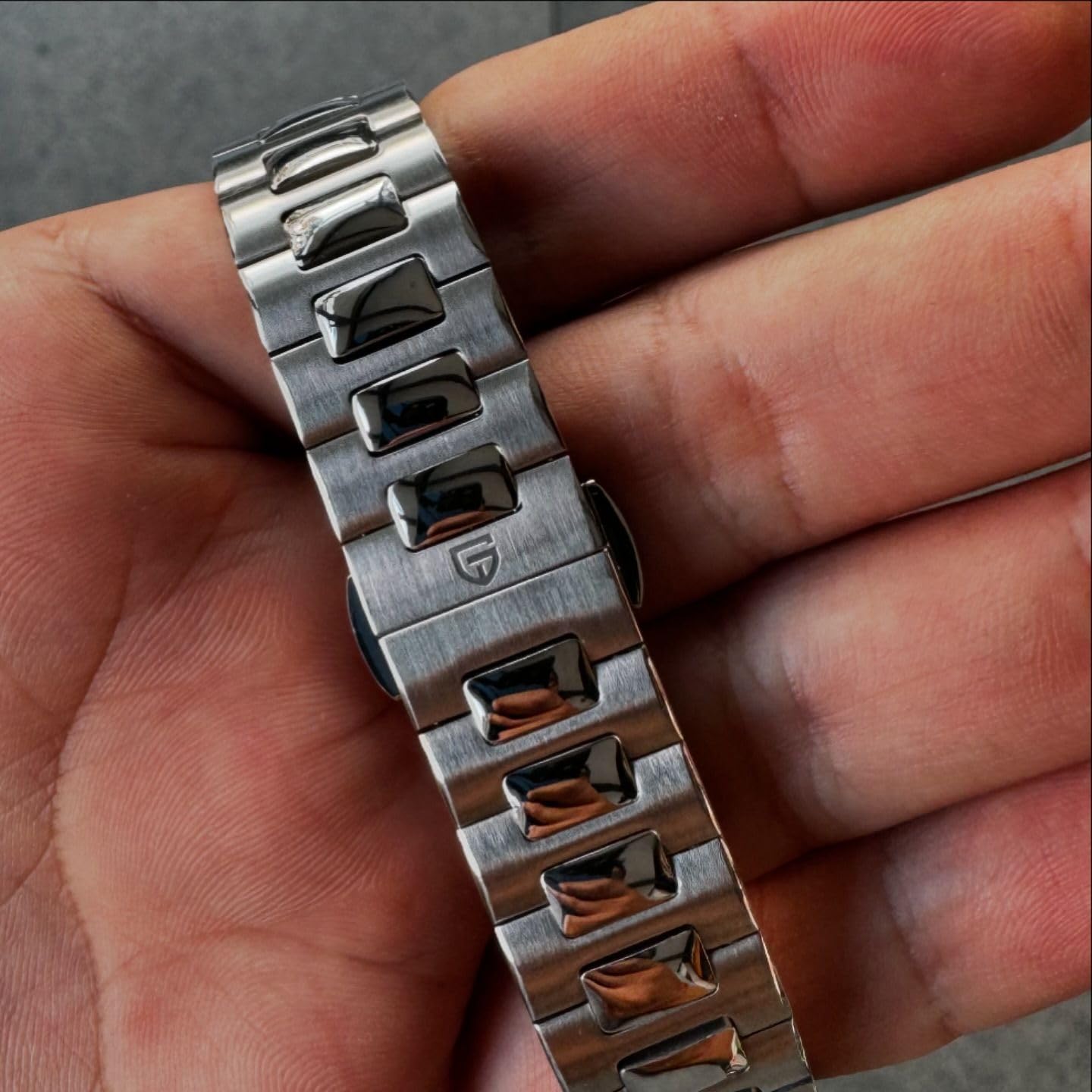 Pagani Design Men's Automatic Chronograph Watch - Stainless Steel Bracelet, Sapphire Crystal, 100M Water Resistant, ST16 Movement - Perfect for Business, Casual & Outdoor Activities