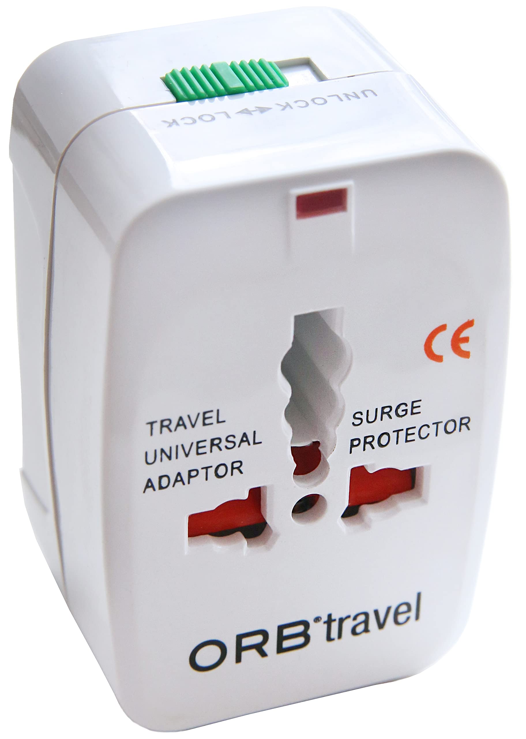 Universal Travel Adapter with USB Ports - Worldwide All-in-One Power Plug Converter for USA, Europe, Asia - Perfect for Business Trips, Vacations & International Travel