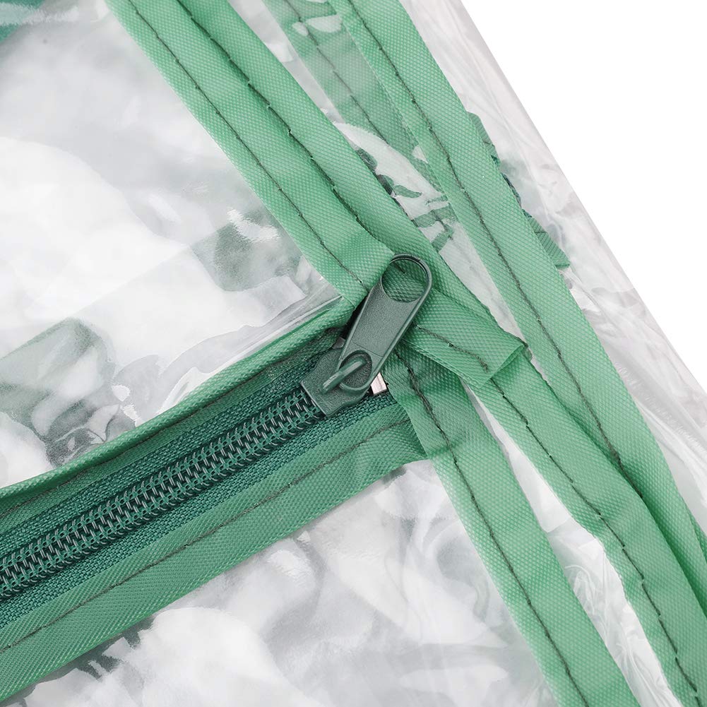 2-Tier Shelves Greenhouse Cover - PVC Replacement Cover for Walk-in Greenhouse Tent | Outdoor Plant Protection from Cold & Frost | Ideal for Gardening, Seedlings & Winter Plant Care