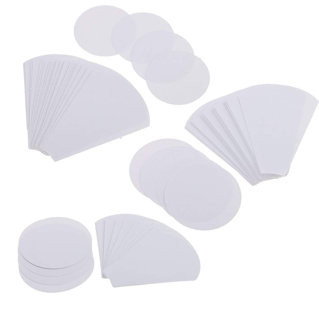 120-Piece Flower Design Paper Quilting Templates Set - English Paper Piecing Patchwork Kit (71mm, 56mm, 39mm) for DIY Quilting, Scrapbooking & Handmade Card Making - Perfect for Beginners and Craft Enthusiasts