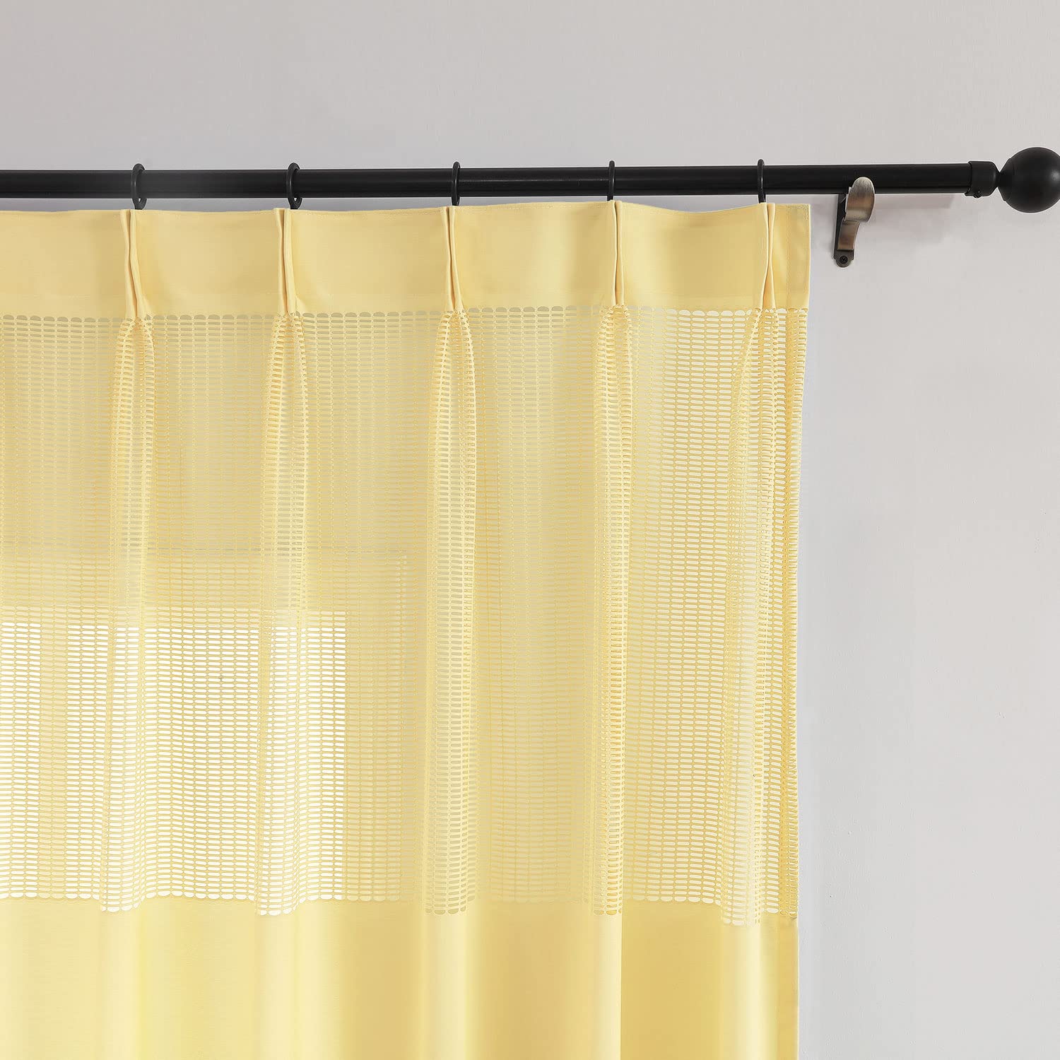 Macochico Extra Wide Medical Curtains 15ft x 8ft - Pinch Pleated Hospital Privacy Curtains for Clinics, SPA & Labs - Beige Room Divider Panel (Ideal for Patient Privacy, Exam Rooms & Healthcare Facilities)