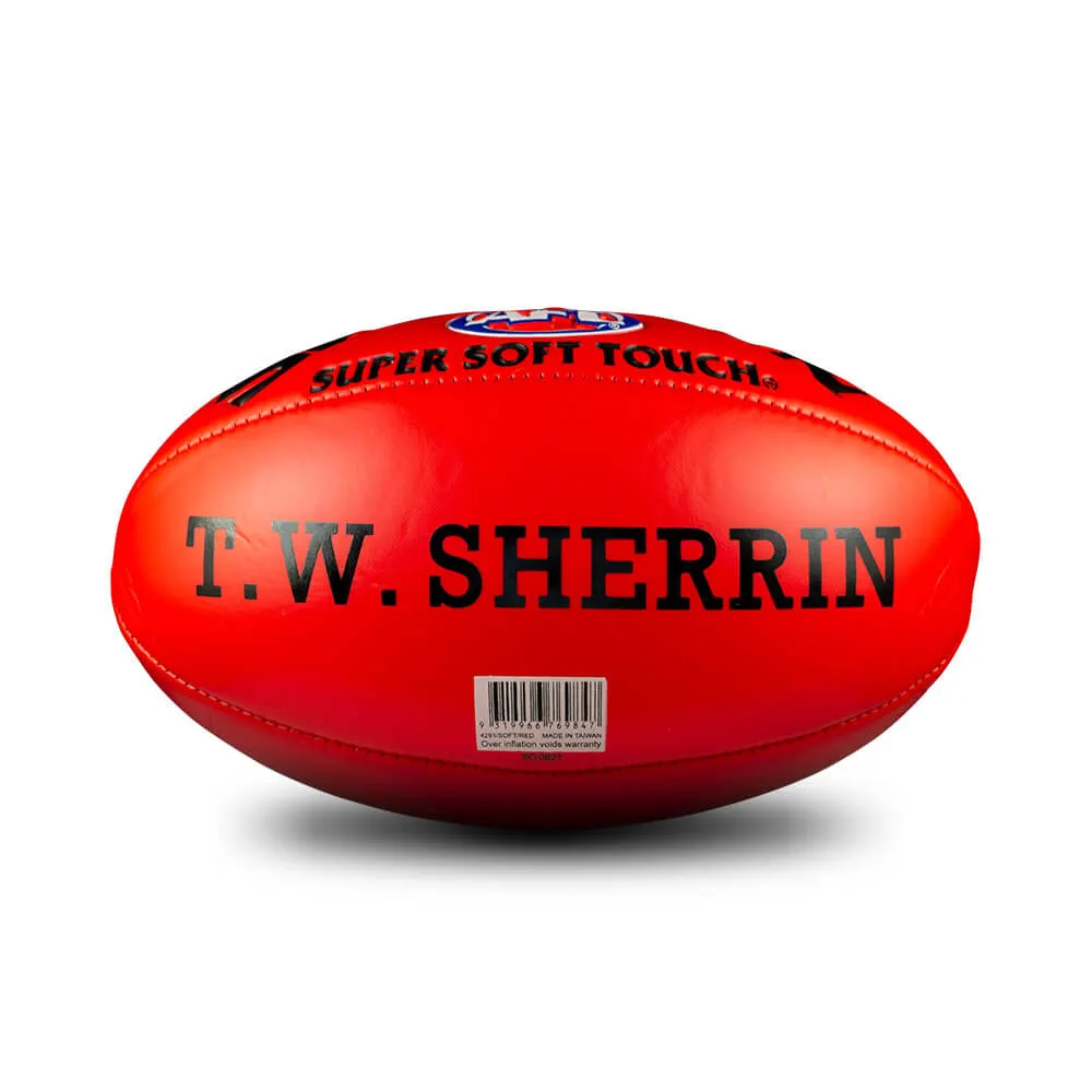Sherrin Super Soft Touch Football - Premium Australian Football for Training & Games | Perfect for Kids, Beginners & Outdoor Sports Enthusiasts