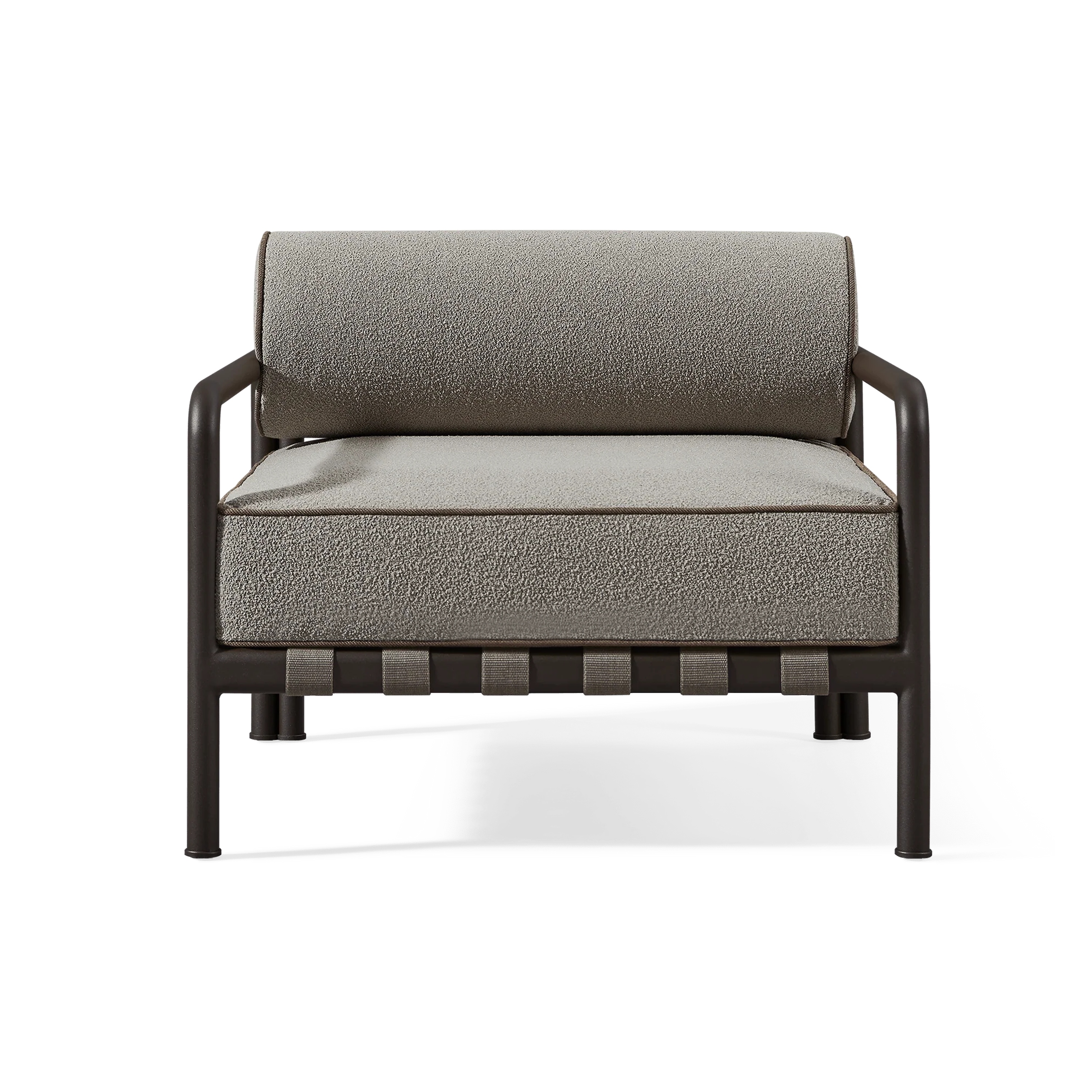 Parker Lounge Chair - Modern Accent Chair for Living Room, Bedroom & Office - Comfortable Upholstered Armchair with Wooden Legs - Perfect for Reading, Relaxing & Decorating Your Home
