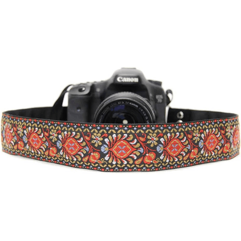 Capturing Couture Camera Strap - Premium Adjustable Neck Strap for DSLR & Mirrorless Cameras - Perfect for Travel Photography & Fashion Shoots
