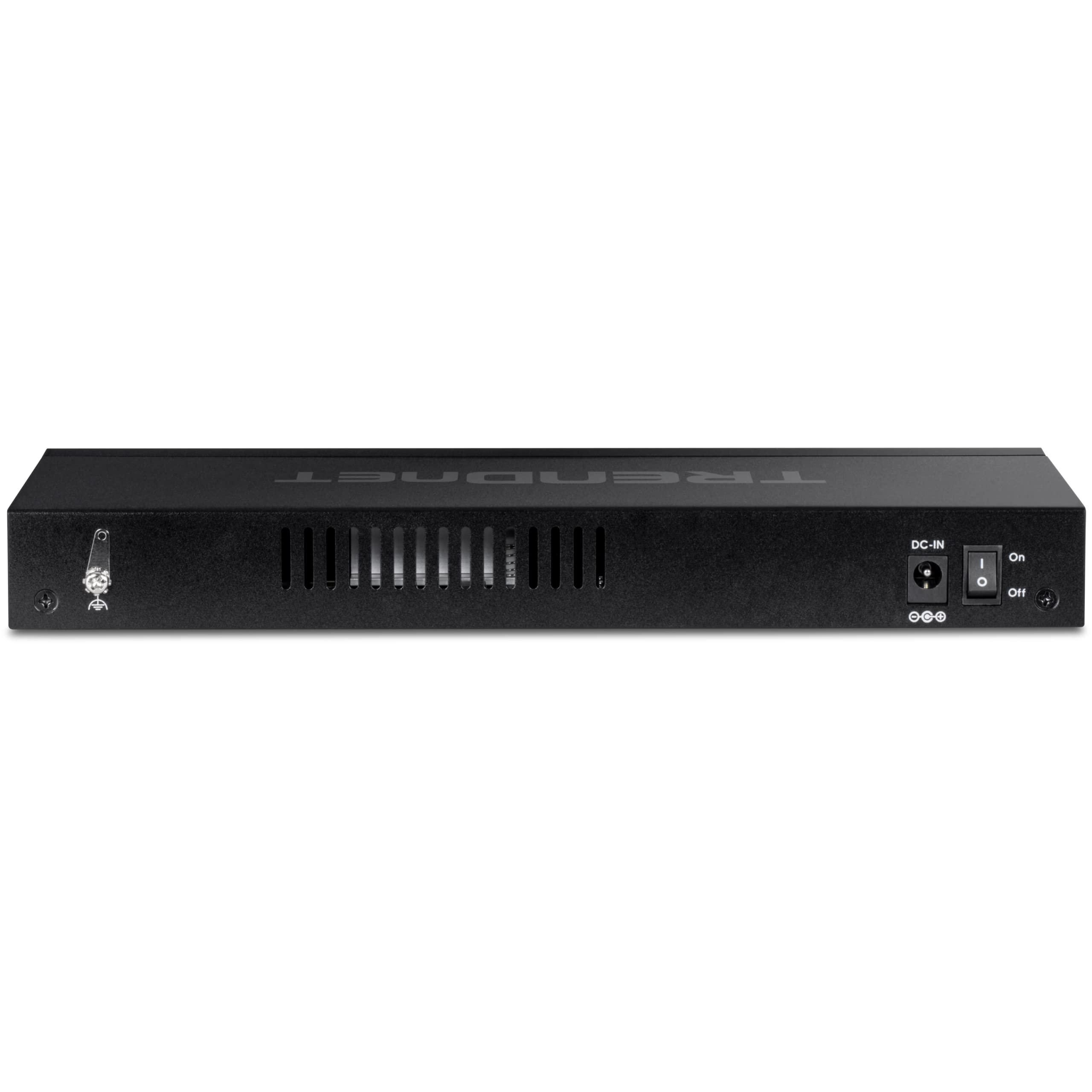 TRENDnet TEG-3102WS 10-Port Multi-Gig Web Smart Switch with 8 x 2.5G Ethernet Ports & 2 x 10G SFP+ Slots - Metal Housing Managed Network Switch for Home Office & Business - Lifetime Warranty (Black) - Ideal for High-Speed Networking, Data Centers & Smart Home Setups