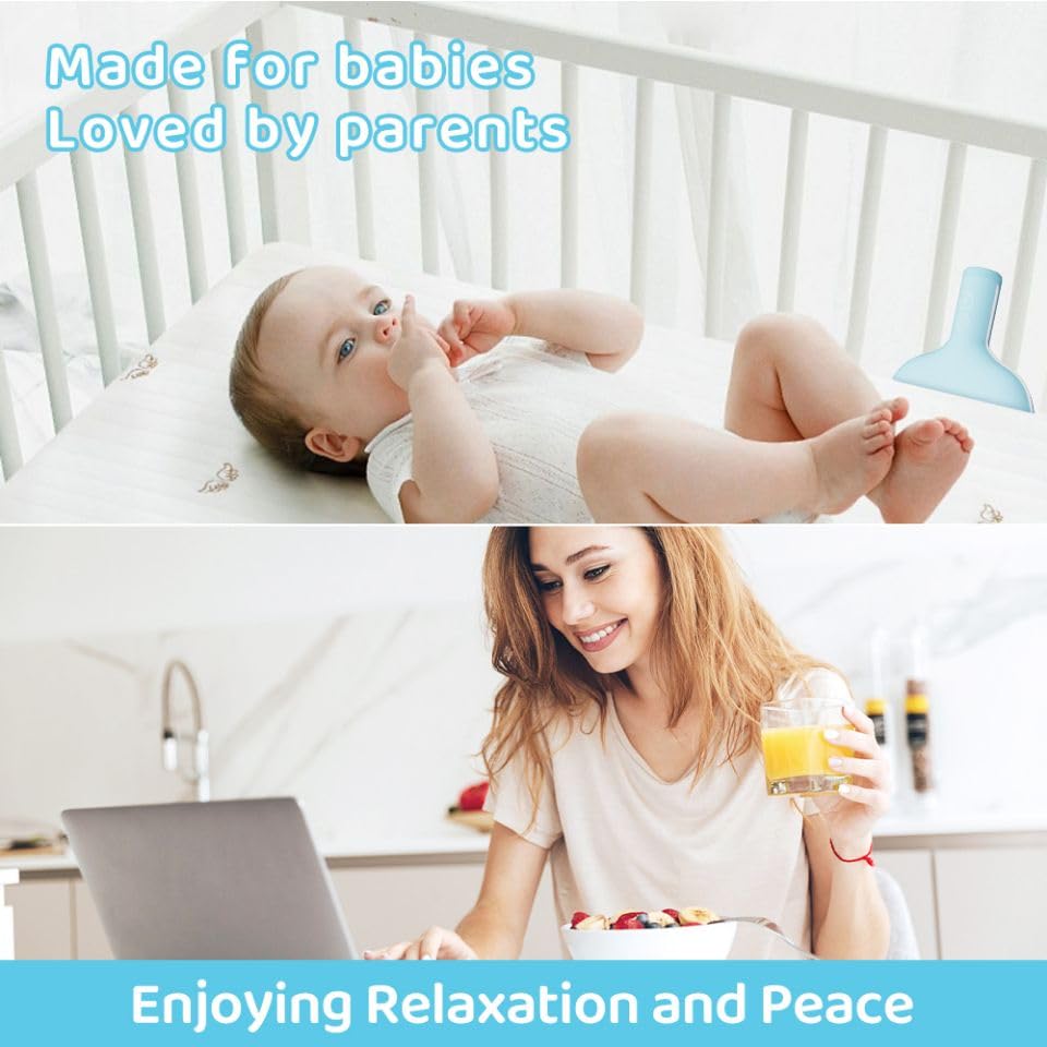 Baby Sleep Soother White Noise Sound Machine - Portable Night Light & Lullaby Player for Nursery, Bedtime & Travel