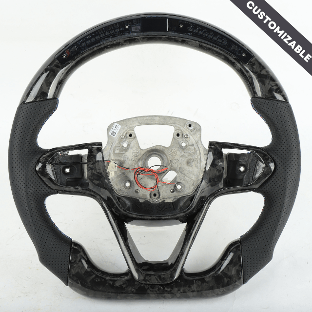 BMW i8 Custom Carbon Fiber Steering Wheel - Lightweight & Sporty Upgrade for Enhanced Driving Experience - Perfect for Racing, Track Days & Luxury Car Enthusiasts