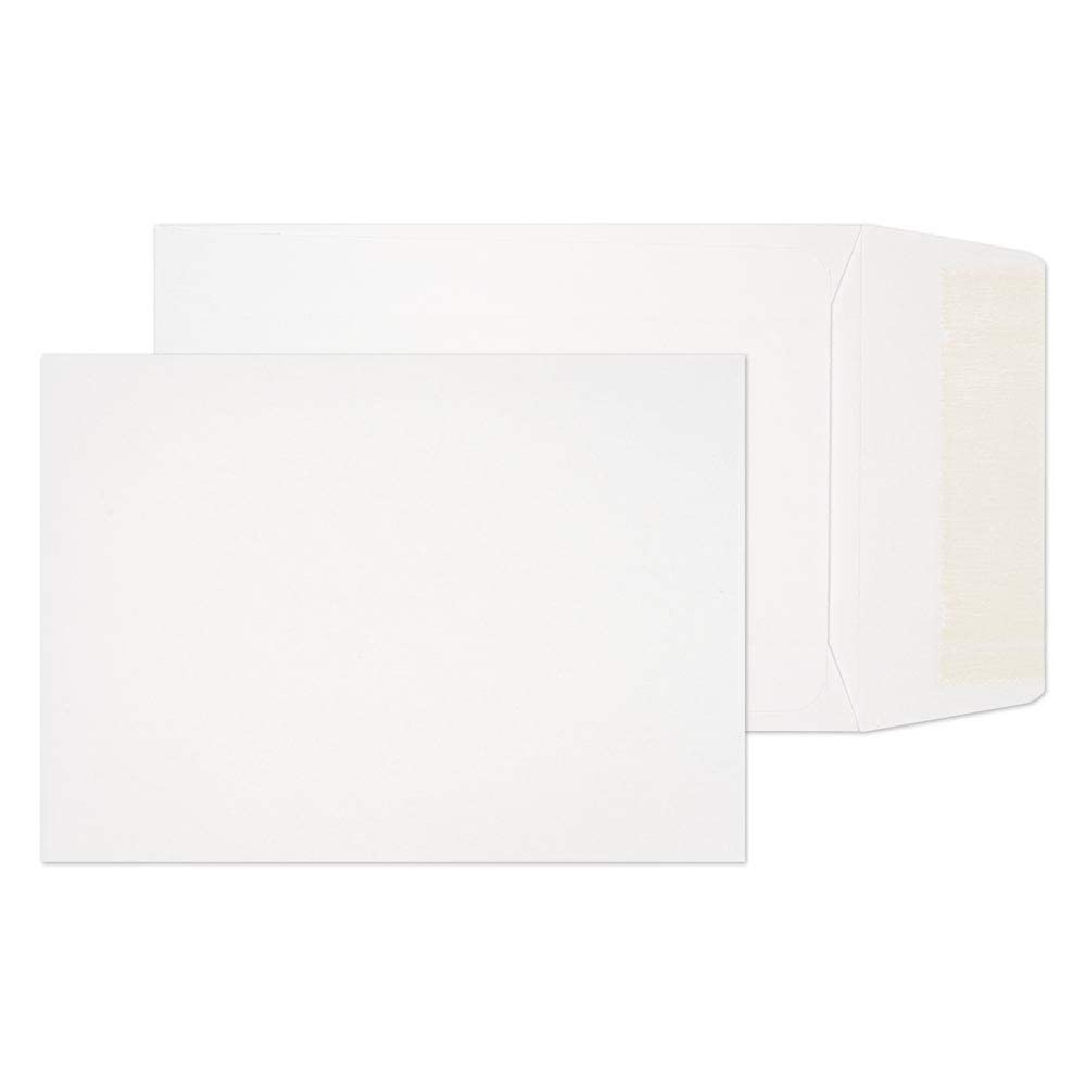 1000 Pcs White Gummed Envelopes 124 x 89 mm (4.9 x 3.5 in) 90 GSM - Self Seal Pockets for Mailing, Business Correspondence & Office Supplies - Bulk Pack for Daily Mailing Needs