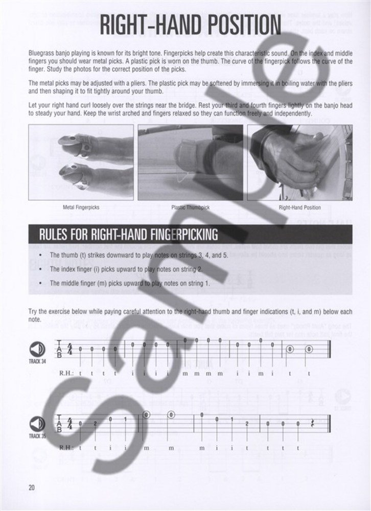 Hal Leonard Banjo Method - Book 1 with Online Audio | Beginner Banjo Lessons & Tutorials | Perfect for Self-Study, Music Classes & Home Practice
