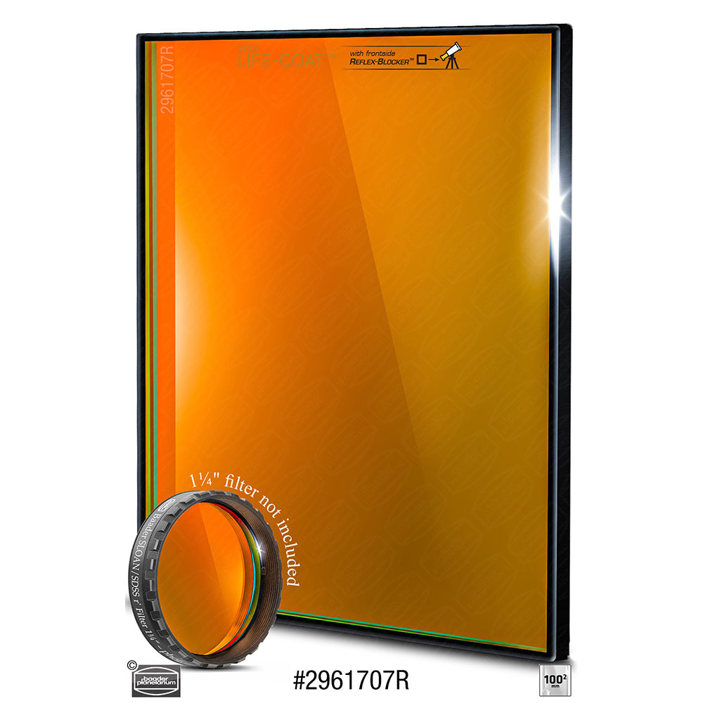 BAADER SLOAN/SDSS R' Photometric Filter for Astronomical Imaging & Spectroscopy - Ideal for Telescope Observations & Research