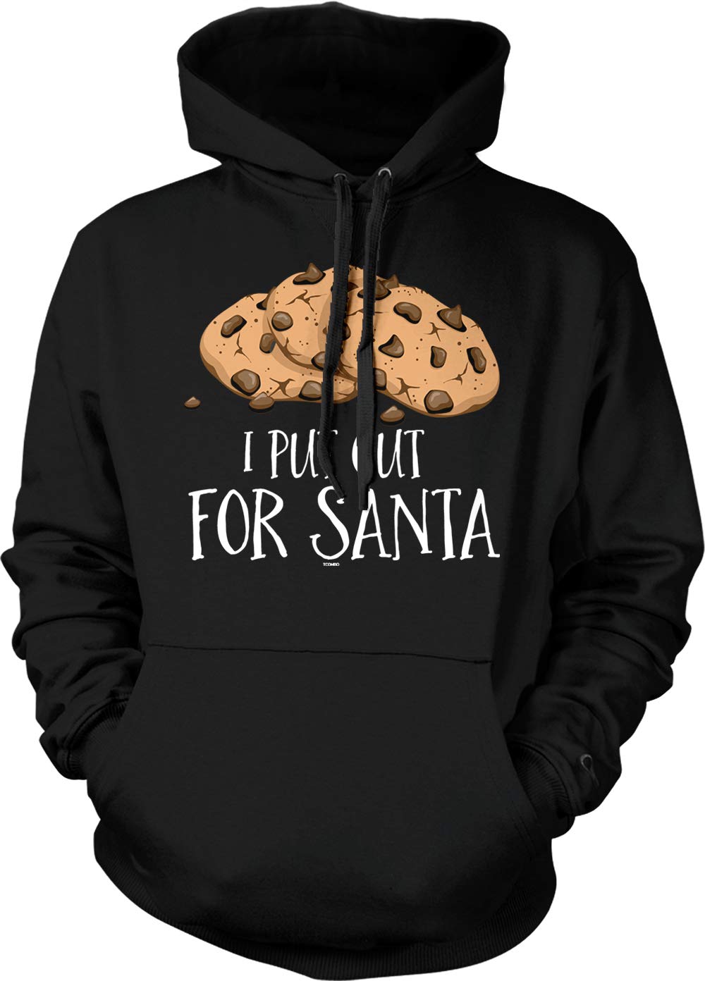 Funny Christmas Santa Cookies Unisex Hoodie Sweatshirt - Festive Holiday Gift for Men & Women - Perfect for Xmas Parties & Family Gatherings