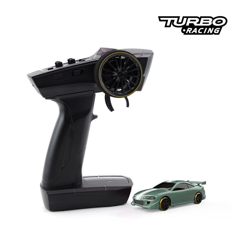 Turbo Racing C61 C62 C63 C64 RC Drift Car 1:76 Scale Mini Remote Control Vehicle with Built-in Gyroscope - Perfect for Indoor Racing, Drift Competitions & Collectors