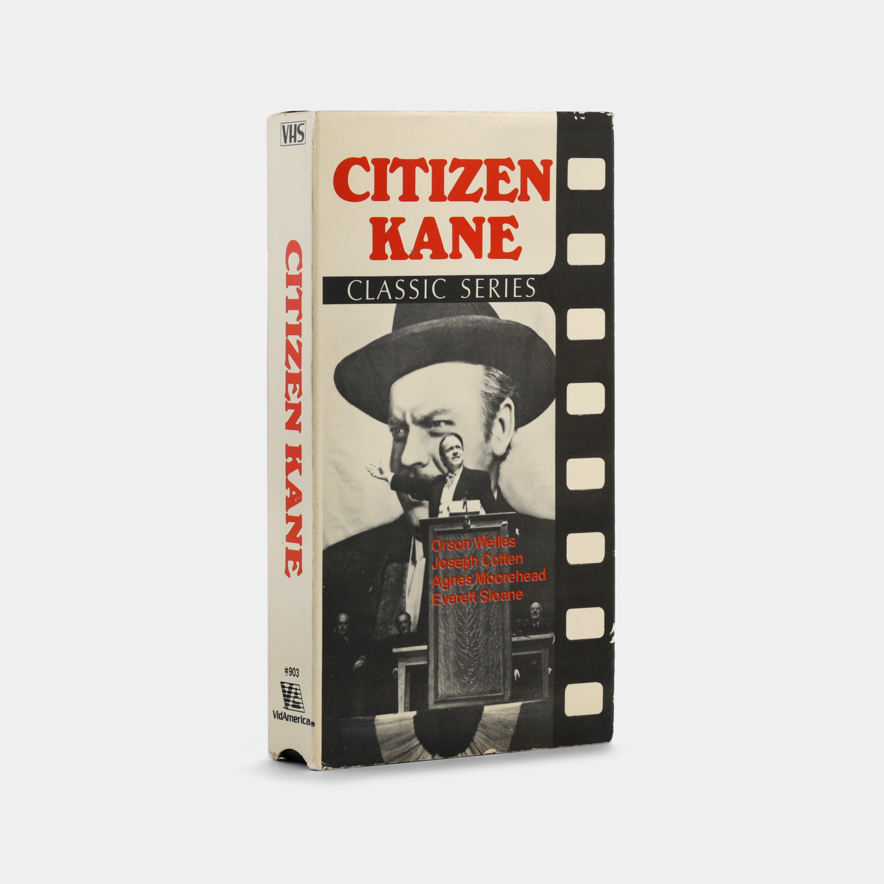 Original Citizen Kane VHS Tape - Classic Movie Collectible - Rare Vintage Film for Movie Enthusiasts & Collectors - Perfect for Home Theater, Retro Decor, and Film History Displays