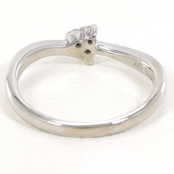 18K White Gold Diamond Ring for Women - Elegant Wedding, Engagement & Anniversary Jewelry Gift - Perfect for Proposals & Special Occasions