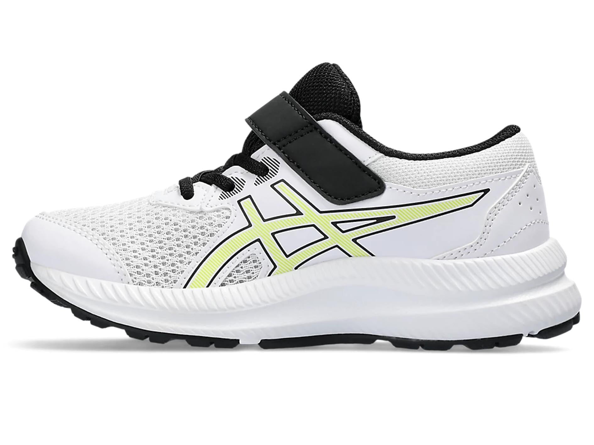 ASICS Kids Contend 8 PS Running Shoes - Lightweight Athletic Sneakers for Boys & Girls (Style 1014A258-105) - Perfect for School, Sports & Everyday Play