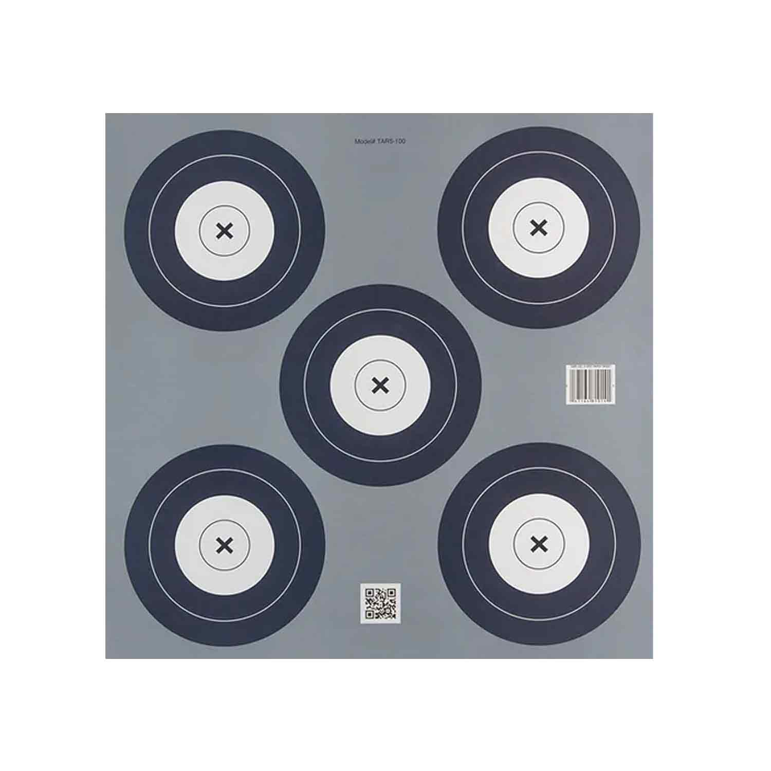 30.06 17 Paper Target Faces - Shooting Range Practice Targets for Rifle & Pistol Training - Perfect for Outdoor Range, Hunting Practice & Gun Safety Courses