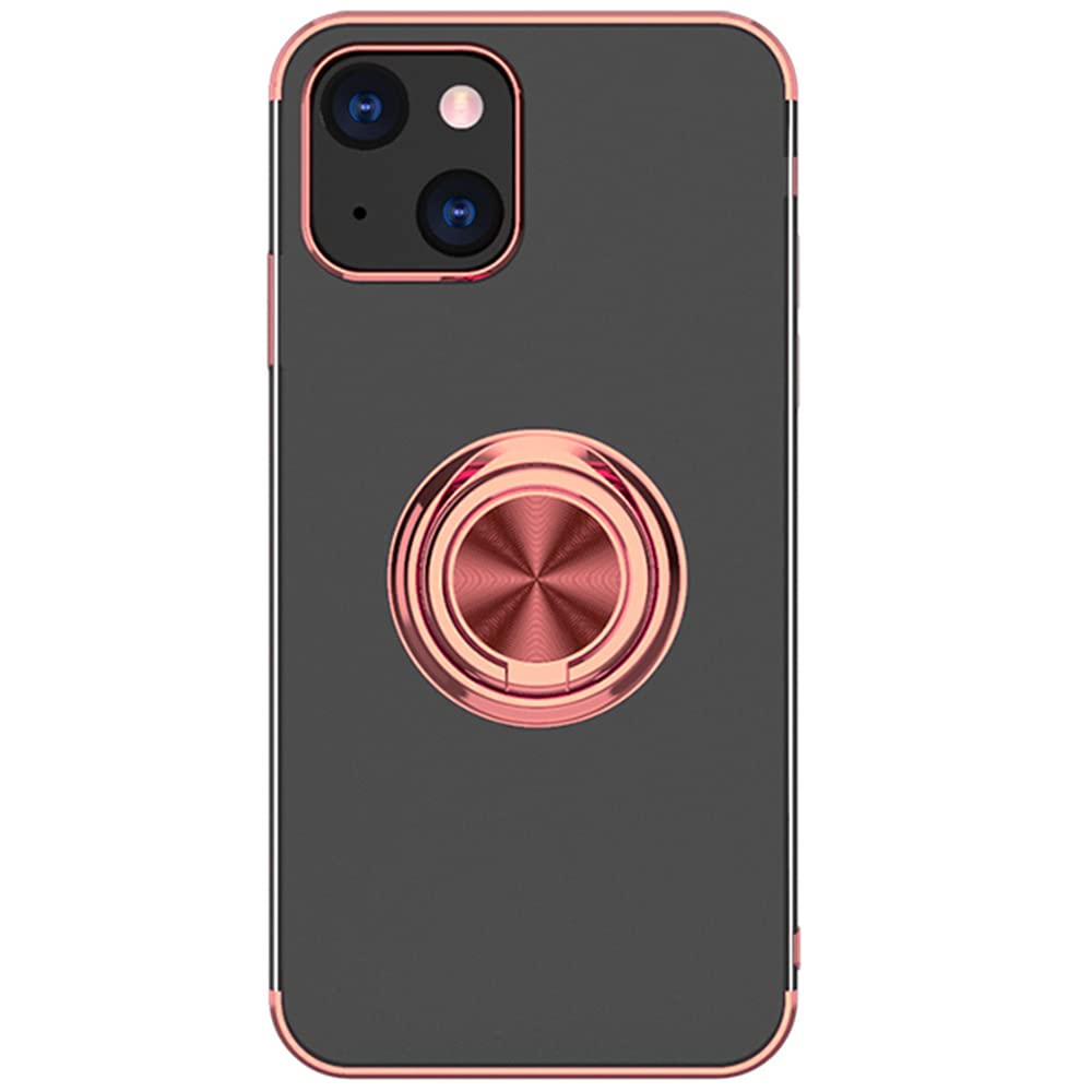KCJGIKPOK Shockproof iPhone 13/13 Mini/13 Pro Case - Anti-Yellowing, Scratch-Resistant Magnetic Kickstand Cover - Perfect for Outdoor Activities & Daily Protection