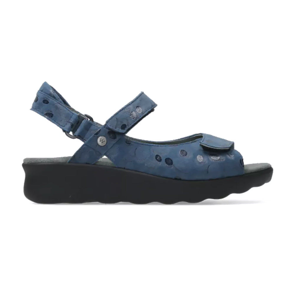 Pichu Sandals for Women - Comfortable Blue Circle Design, Size 12 (US 800) - Perfect for Beach, Pool, and Summer Outdoor Activities