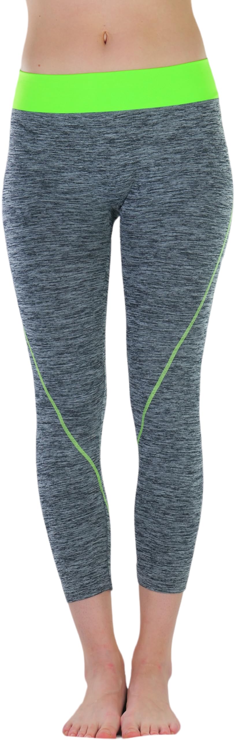 ToBeInStyle Women's Classic Fit Active Pants, Leggings & Capris - Comfortable Workout Yoga Running Lounge Wear for Women