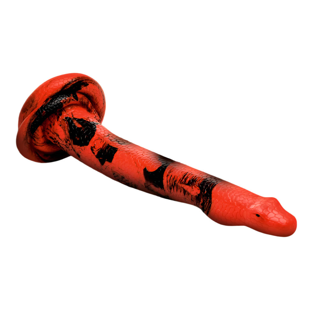 King Cobra X Large 18 Inch Silicone Monster Dildo - Fantasy Creature Cock for Adult Play & BDSM Scenes