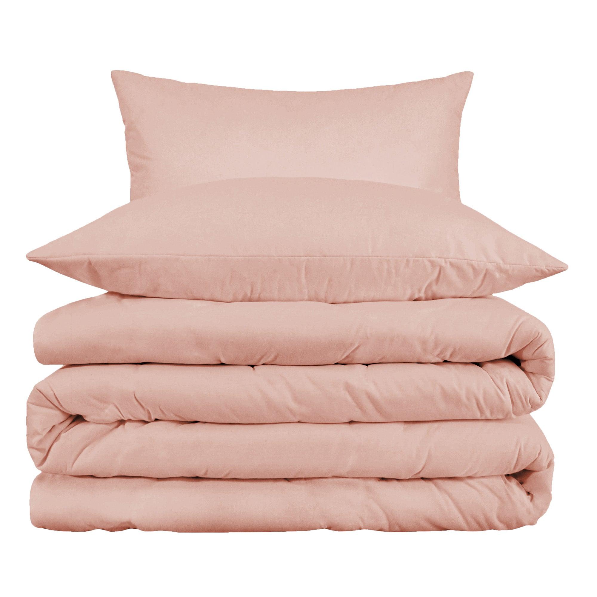 Luxury 1000 Thread Count Cotton Rich Solid Duvet Cover Set - King Size Bedding for Ultimate Comfort & Softness - Perfect for Master Bedrooms, Guest Rooms & Hotels
