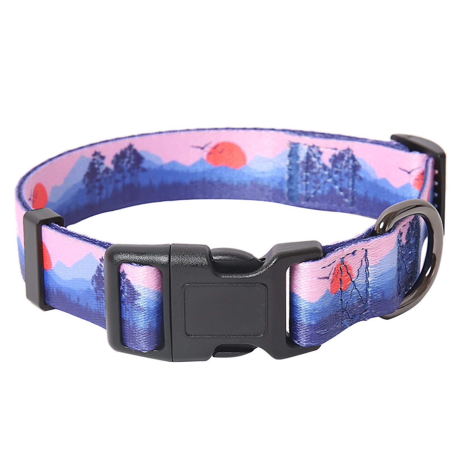Premium Adjustable Soft Dog Collar with Metal Buckle - Comfortable Pet Collars for Small, Medium & Large Dogs - Perfect for Daily Walks, Training & Outdoor Adventures