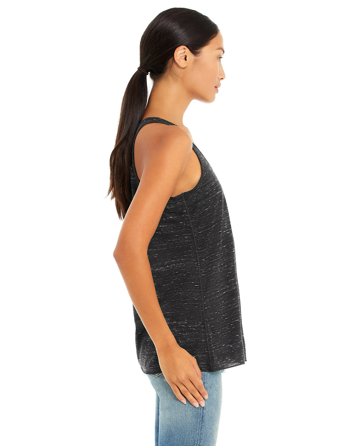 Bella + Canvas B8800 Women's Flowy Racerback Tank Top - Soft & Comfortable Yoga, Workout & Casual Wear