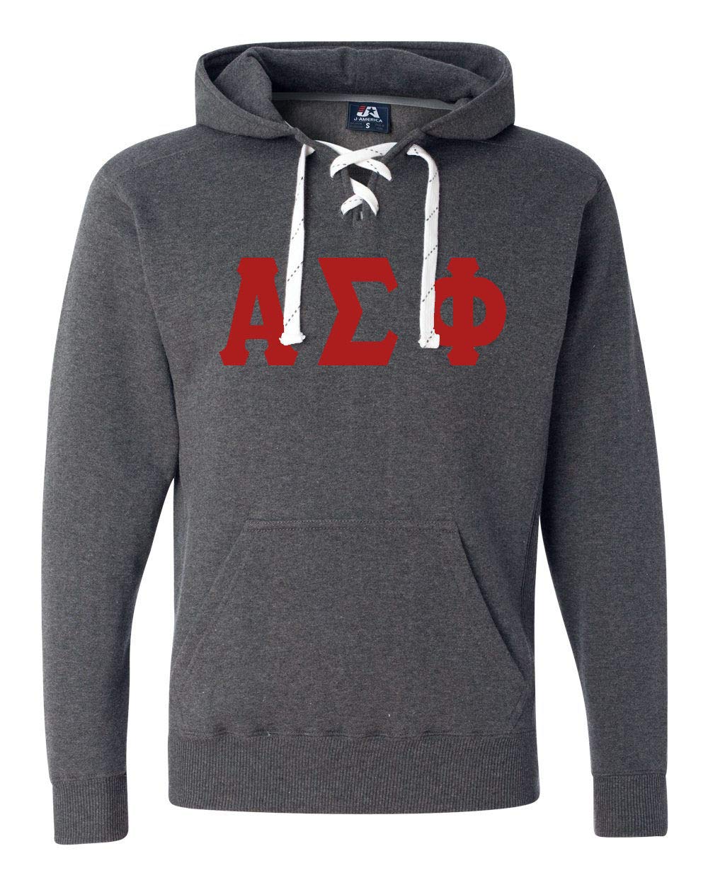 Alpha Sigma Phi Fraternity Hooded Sweatshirt - Men's College Greek Letter Pullover with Front Pocket | Perfect for Campus Life, Game Days & Brotherhood Events