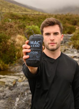 Mac In A Sac Unisex Packable Waterproof Jacket - Lightweight Raincoat for Hiking, Travel & Outdoor Activities | Windproof & Breathable