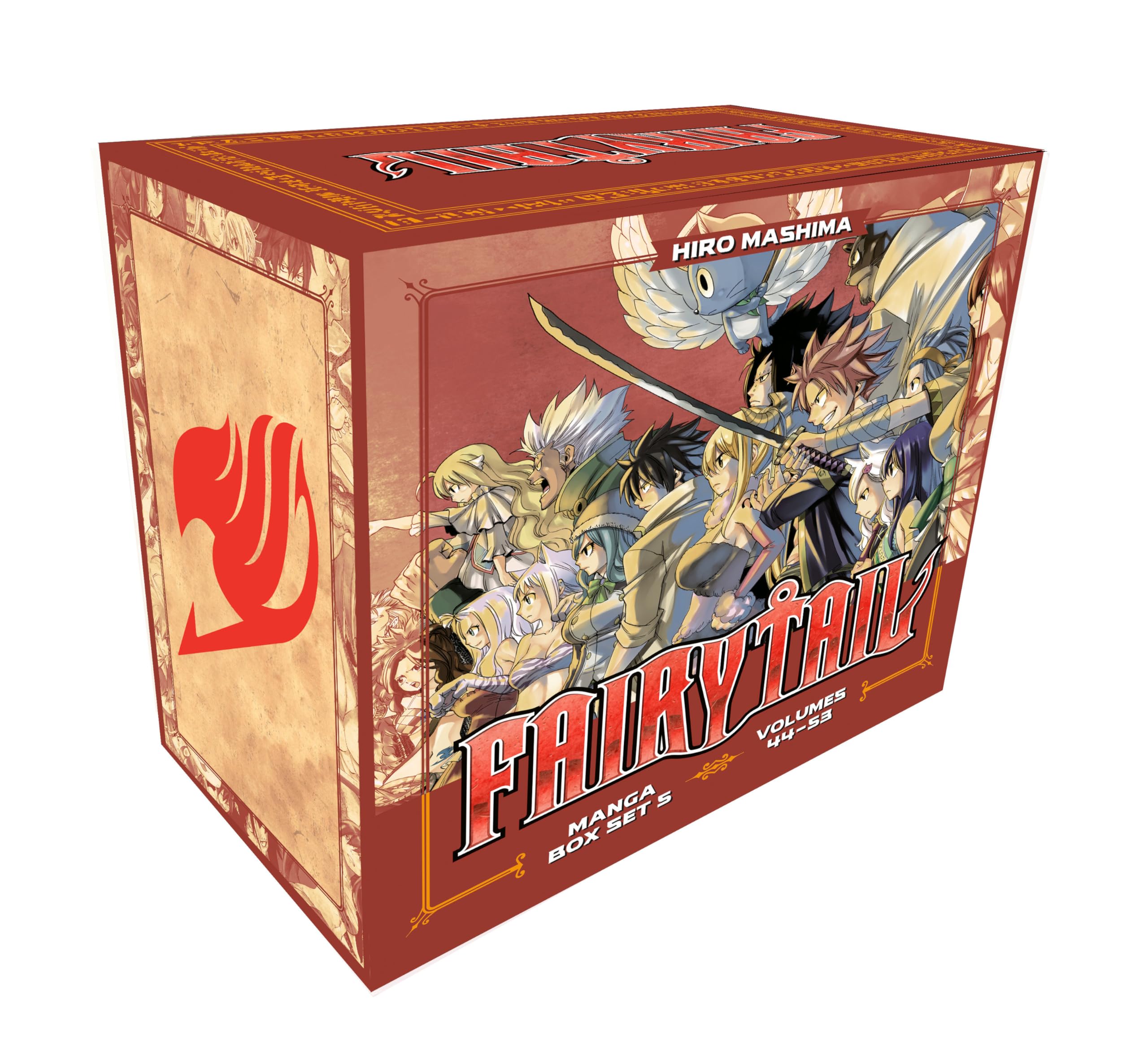 FAIRY TAIL Manga Box Set 5 - Complete Collection with Volumes 1-12 | Perfect Gift for Anime Fans & Manga Collectors | Great for Home Libraries, Birthday Presents, and Anime Conventions