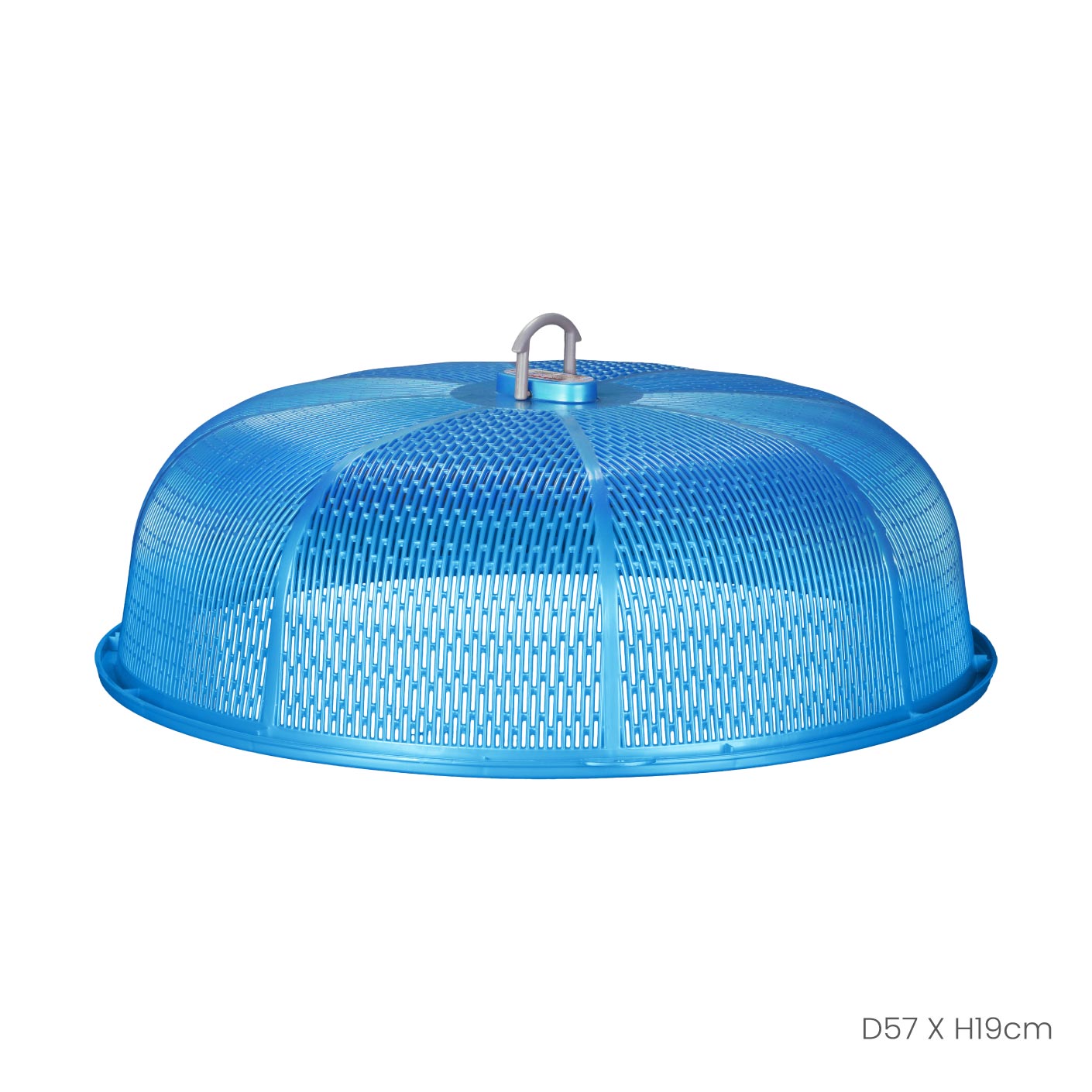 Bartley Round Food Cover - 57cm Microwave-Safe Splatter Guard for Cooking, Reheating & Serving - Perfect for Kitchen, Dining & Outdoor Use