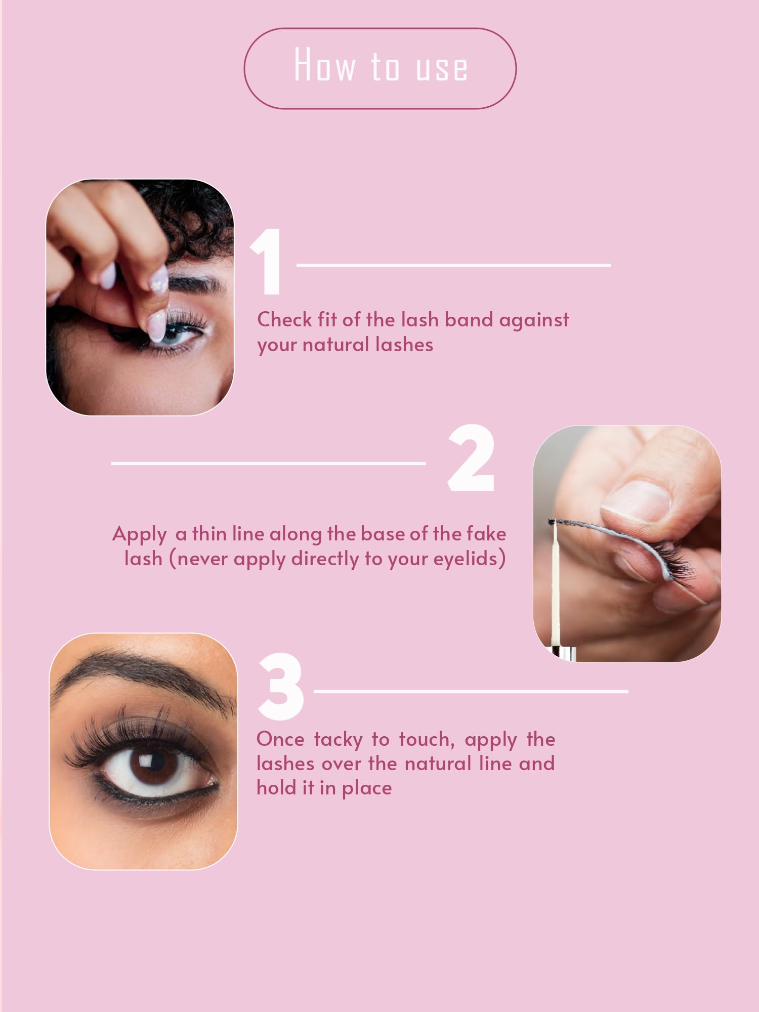 Bobi False Eyelash Glue - Super Strong Hold Transparent Waterproof Eyelash Adhesive for Long Lasting Eye Makeup | Quick Dry Formula (5ml) | Perfect for Daily Wear, Special Occasions & Professional Makeup Artists