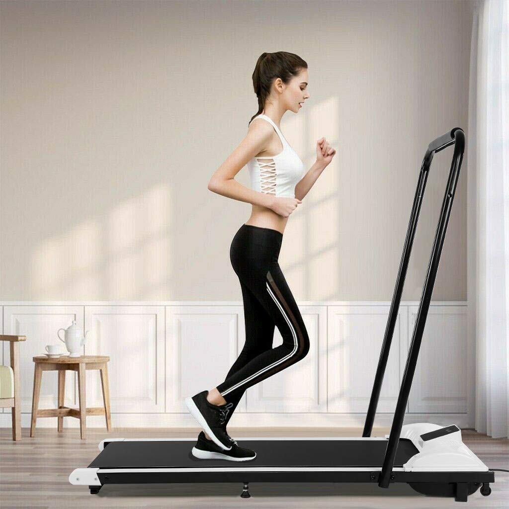 Foldable Treadmill for Home & Office - Under Desk Electric Walking Machine with Remote Control, Compact Space-Saving Design for Jogging & Workout - Perfect for Small Apartments & Home Gym Fitness