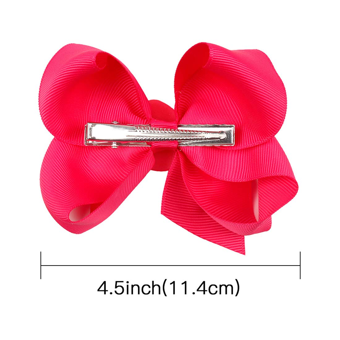 Baby Girls Hair Bows - Easter Hair Accessories Clips for Toddlers & Kids (Lavender) | Perfect for Easter Outfits, Birthday Parties & Photo Shoots