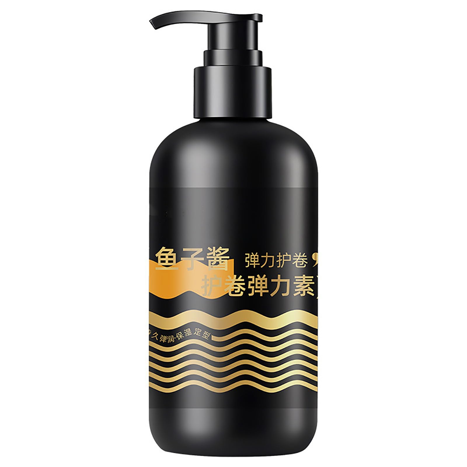Caviar Moisturizing & Styling Elastin Cream for Curly Hair - 300ml Leave-in Conditioner with Long-Lasting Volume, Hydration & Elasticity - Curl Defining Hair Care for Natural, Wavy & Coily Hair Types - Perfect for Daily Styling & Frizz Control