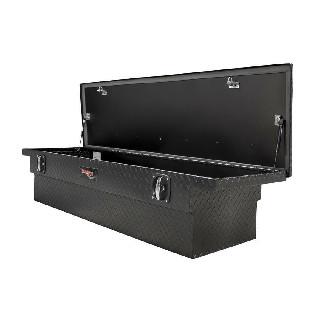 Heavy Duty Truck Tool Box 120723CR - Aluminum Storage Chest for Pickup Trucks | Secure & Weatherproof | Perfect for Tools, Equipment & Work Gear