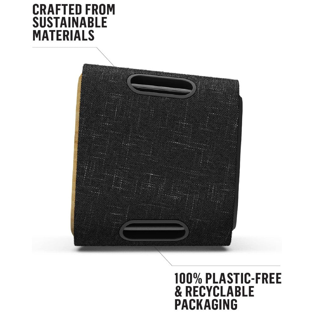 HOUSE OF MARLEY EM JA030 SB Get Together 2 Bluetooth Speaker - Blemished Packaging | Portable Wireless Speaker for Outdoor, Travel, Beach & Home Use