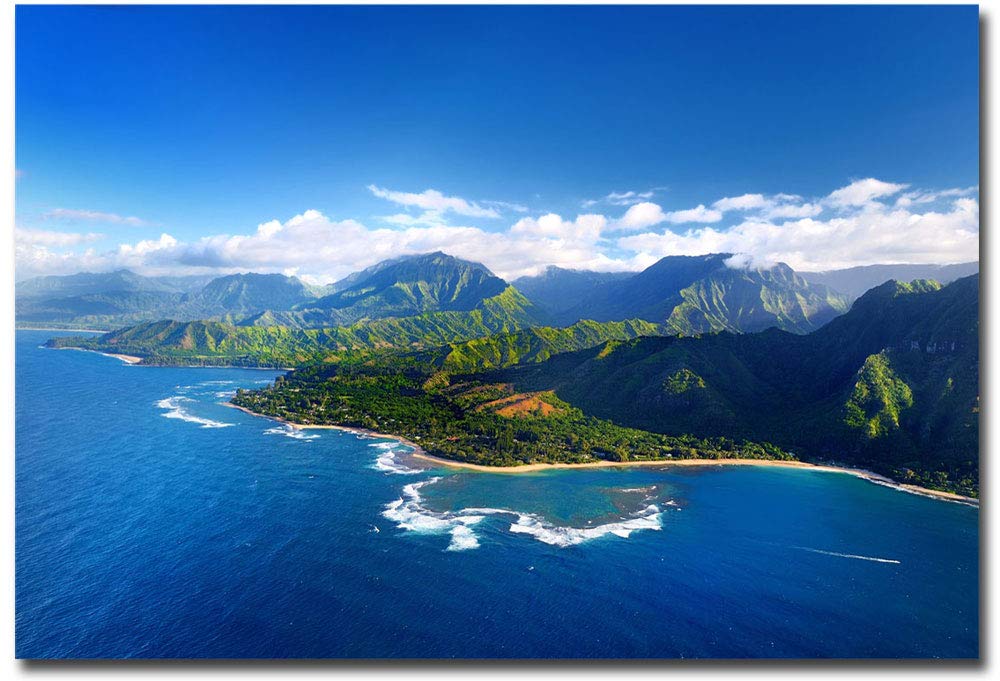 Hawaiian Kauaʻi Island Souvenir Refrigerator Magnet - 2.5