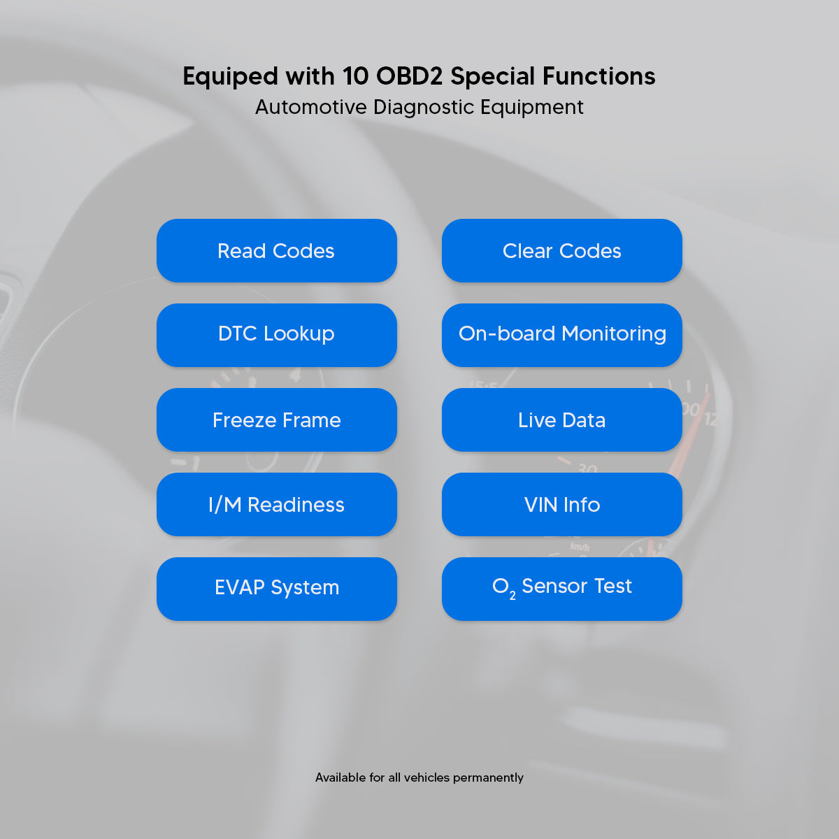 THINKDRIVER Bluetooth OBD2 Scanner - Wireless Car Diagnostic Tool for Engine Fault Code Reader & Check Engine Light Reset | Compatible with Android & iOS | Perfect for DIY Car Repairs & Maintenance