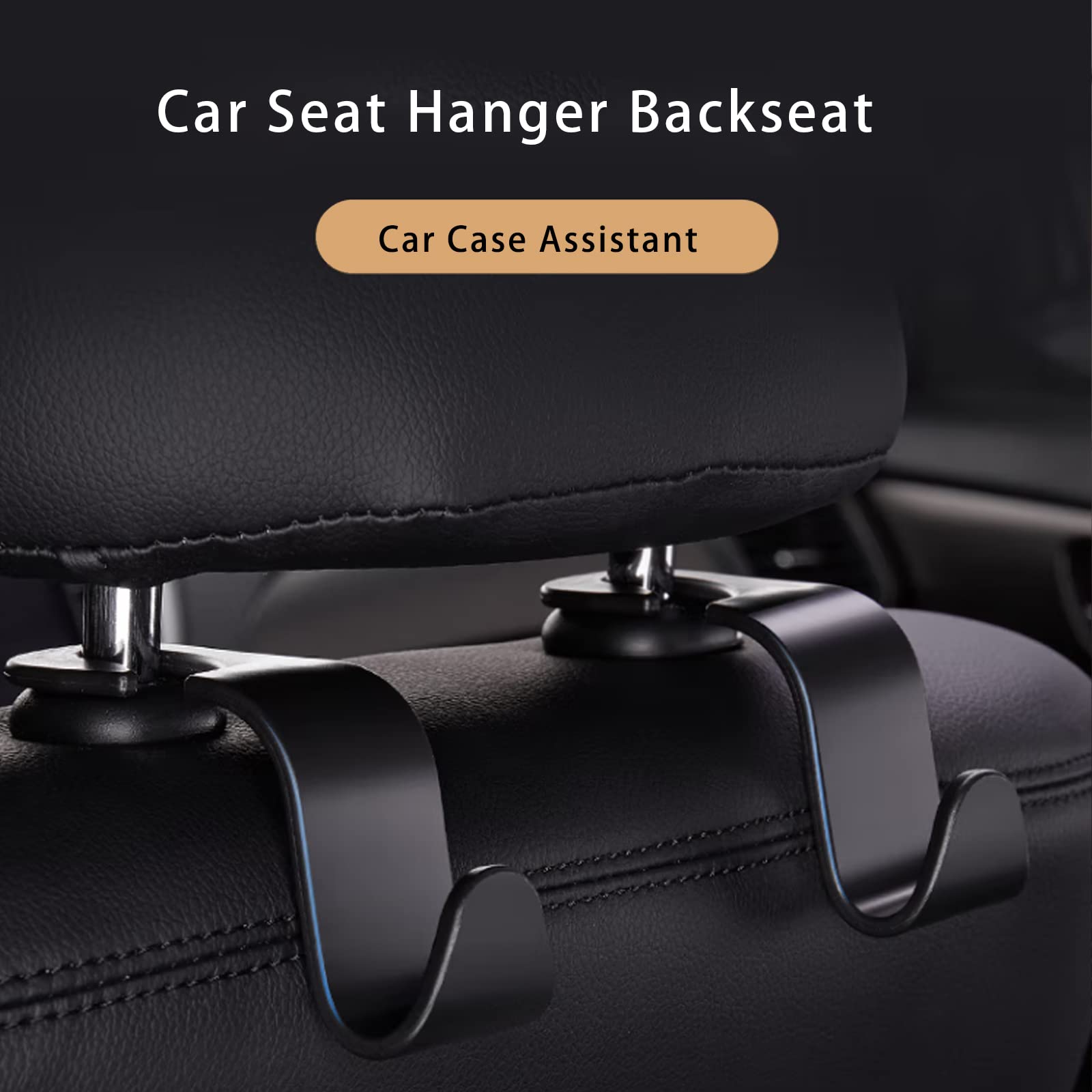 3-Layer Adjustable Car Seat Back Mesh Organizer with Hooks - Universal Car Storage Net Pocket for Kids & Pets Safety - Perfect for Road Trips, Family Travel & Pet Carriers