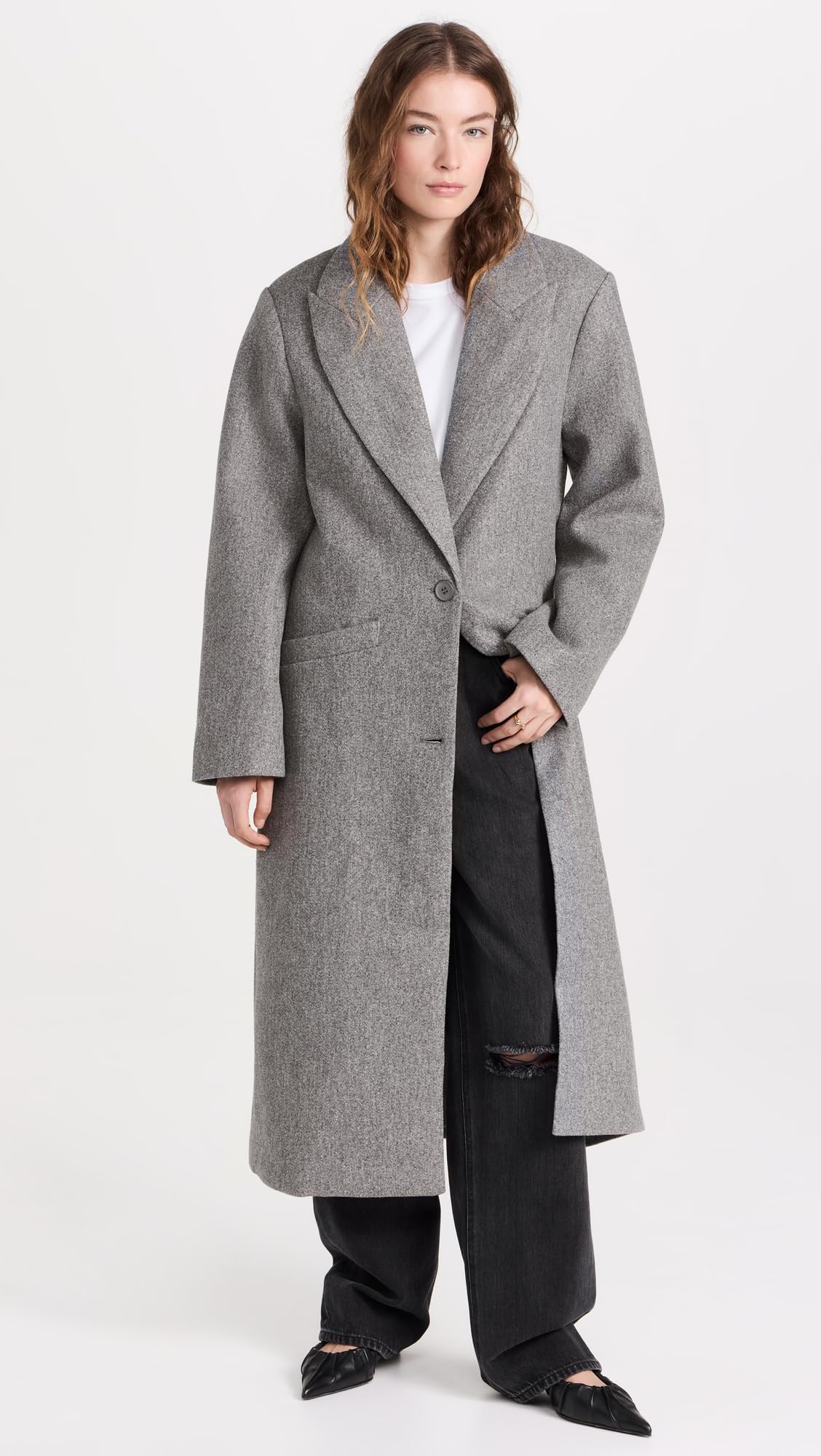 Women's Olsen Coat - Stylish Winter Trench Coat for Women, Warm Wool Blend Outerwear, Perfect for Office, Travel & Casual Outfits