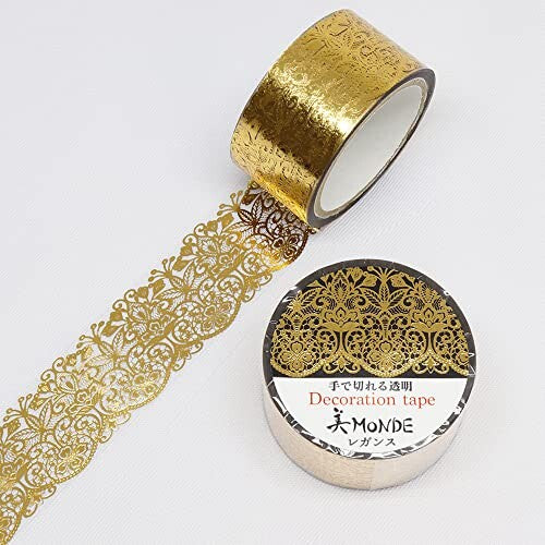 Beauty MONDE Lace PET Clear Tape GR4076 - Invisible Fashion Tape for Dresses, Tops & Wardrobe Fixing - Perfect for Special Occasions & Everyday Use