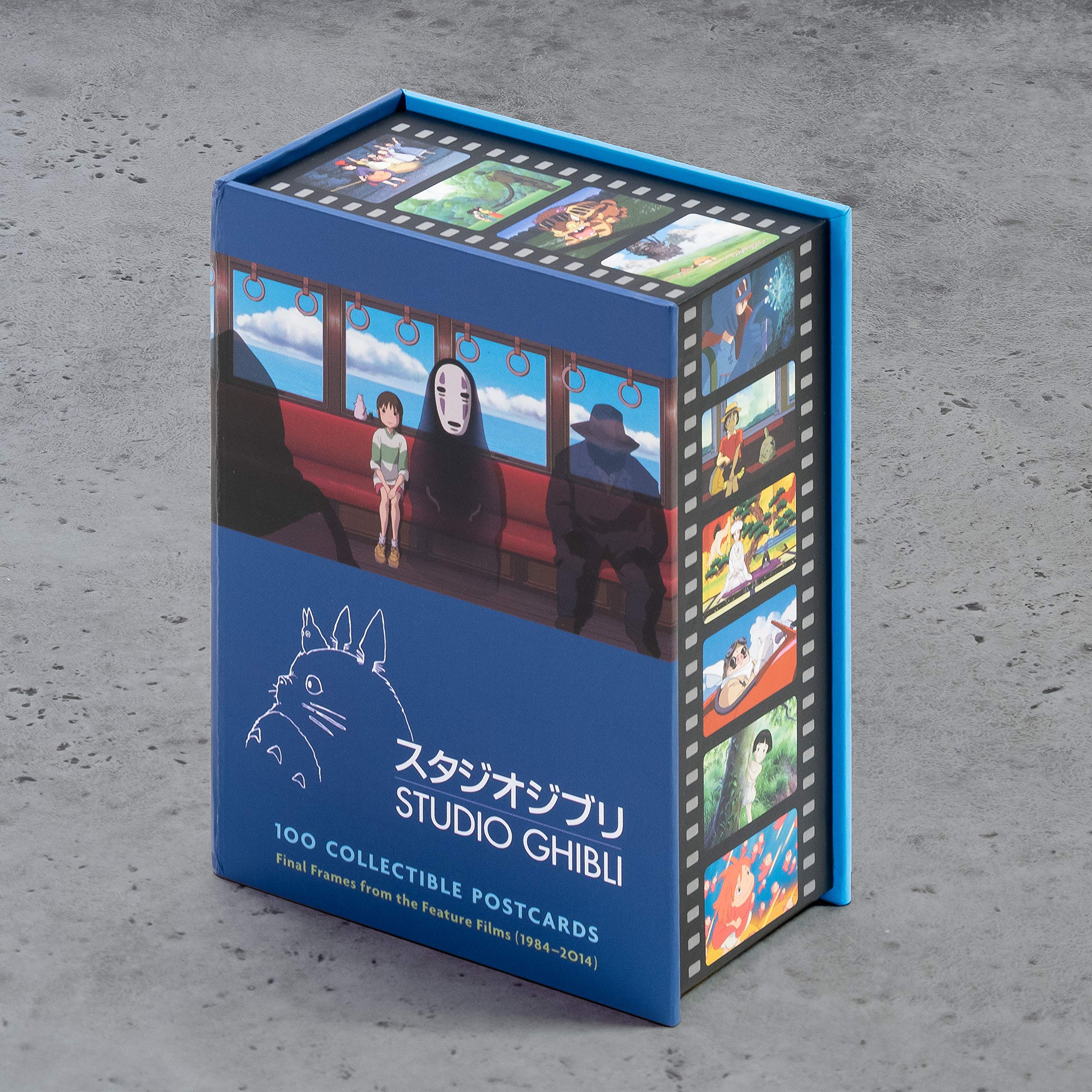 Studio Ghibli 100 Collectible Postcards Set - Final Frames from Feature Films (1984-2014) | Anime Art Collection for Fans, Gift for Movie Lovers, Home & Office Decor